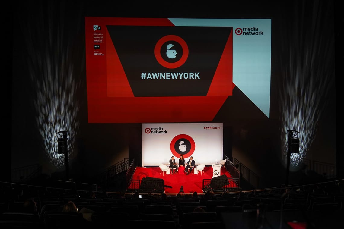 Will Smith and Emma Stone at Advertising Week 2018