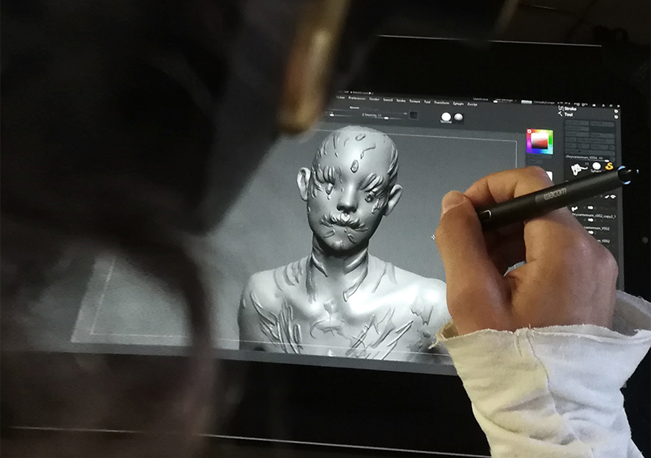 David Aberg: A Sculptor of the Digital Realm