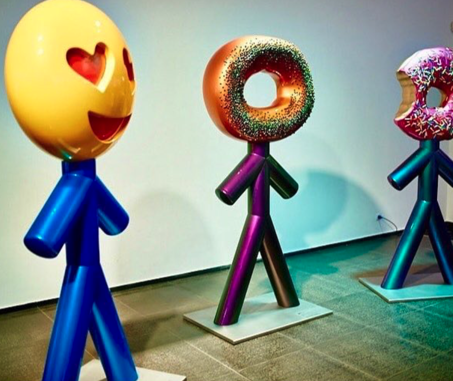 Artist Lina Condes Brings Emojis to Life